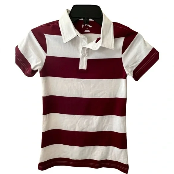 Art Class, Striped Collared Shirt size Small