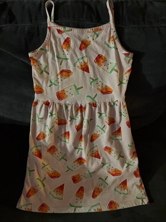 Carter's Pink Watermelon & Popsicle Print Sundress