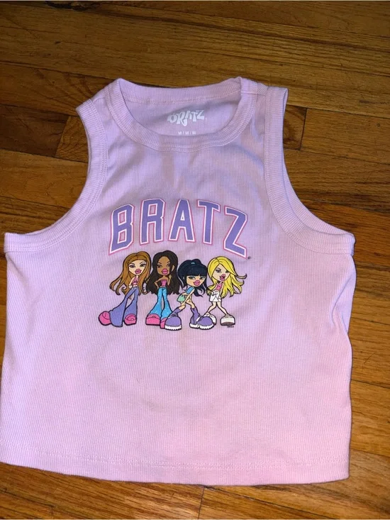 Bratz Pink Graphic Tank Top