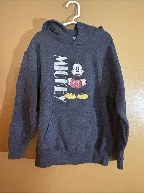 Disney Mickey Youth Hoodie Size Small