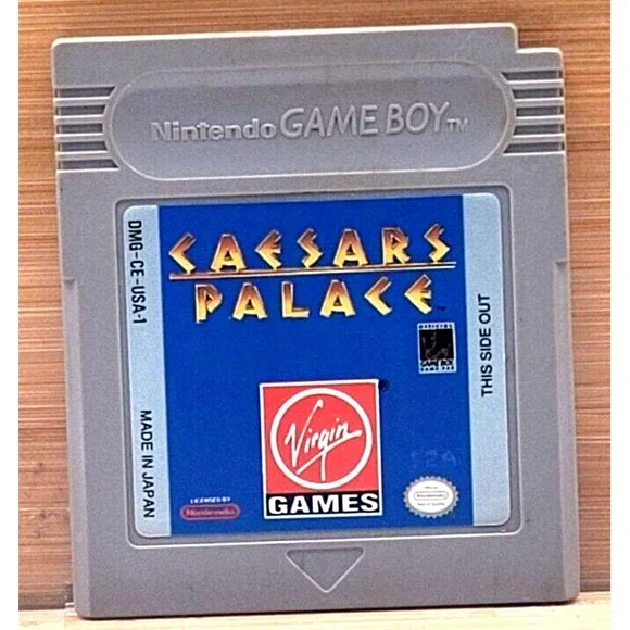 CAESARS PALACE GAME‎ CART ONLY NINTENDO GAME BOY VIRGIN GAMES