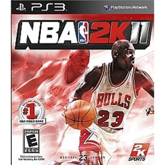 NBA 2K11 Sony PlayStation 3 PS3 Basketball Video Game Michael Jordan‎ Cover