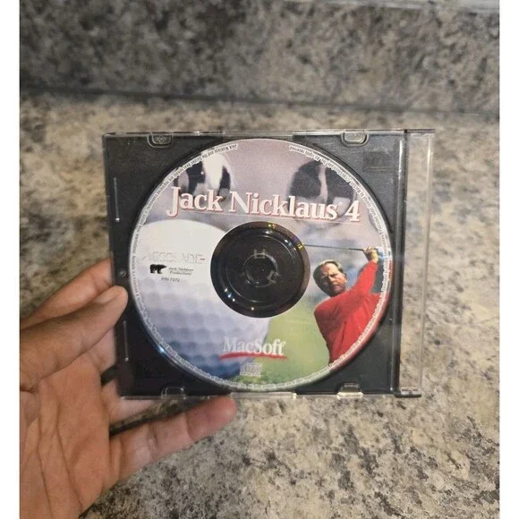 Vintage Jack Nicklaus 4 Macintosh MAC Game CD-ROM
