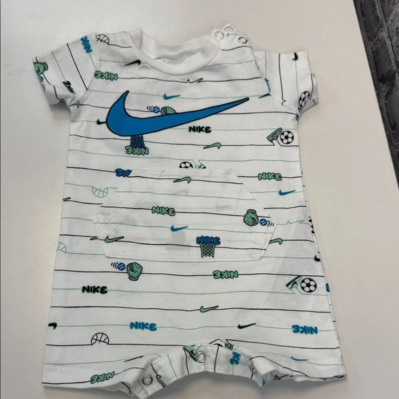 Baby‎ boy's Nike shorts romper