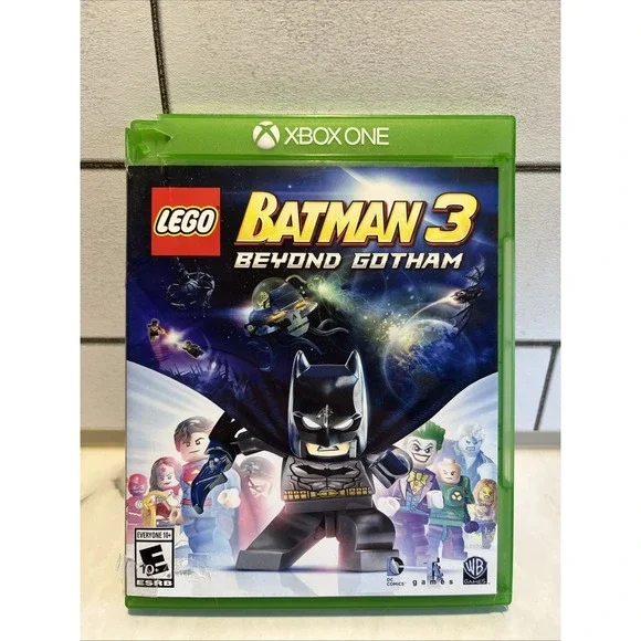 LEGO Batman 3 Beyond Gotham 2014Xbox One Used Manual & Broken Case Fast Shipping