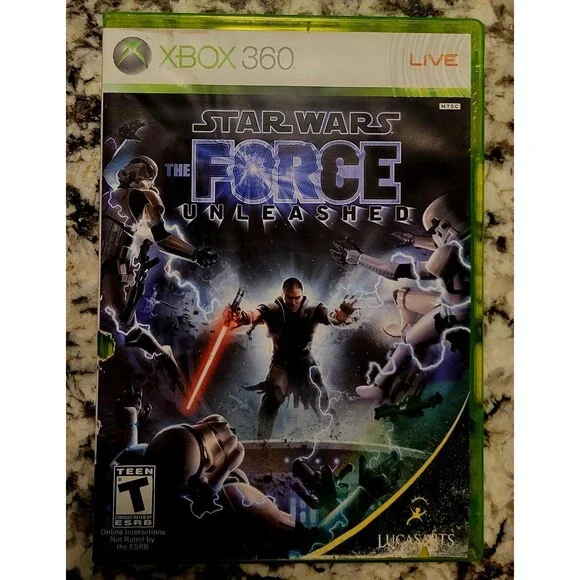 Star Wars: The Force Unleashed (Microsoft Xbox 360) Complete/ Tested/Fast Shipp