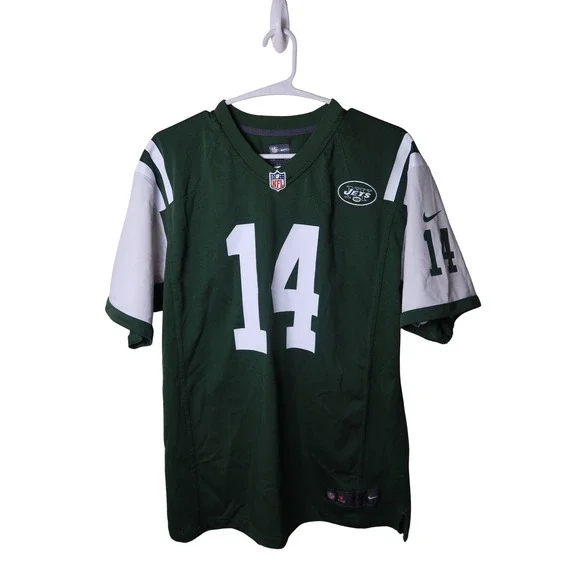 Nike NFL On Field New York Jets Sam Darnold 14 Jersey Green White Youth XL