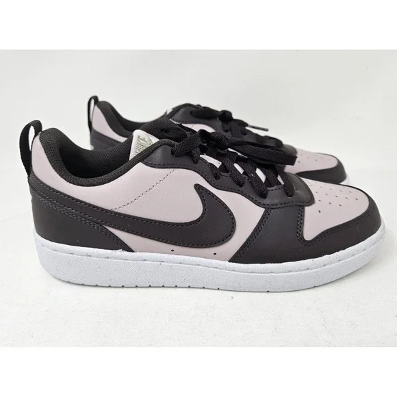 Nike Boy's Court Borough Recraft Low Top Sneakers Sz‎ 6.5M Rose/Brwn DV5456 NEW!