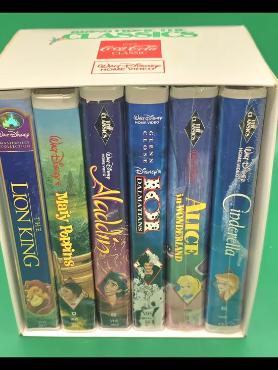 Vintage Walt Disney Home Video × Coca-Cola 