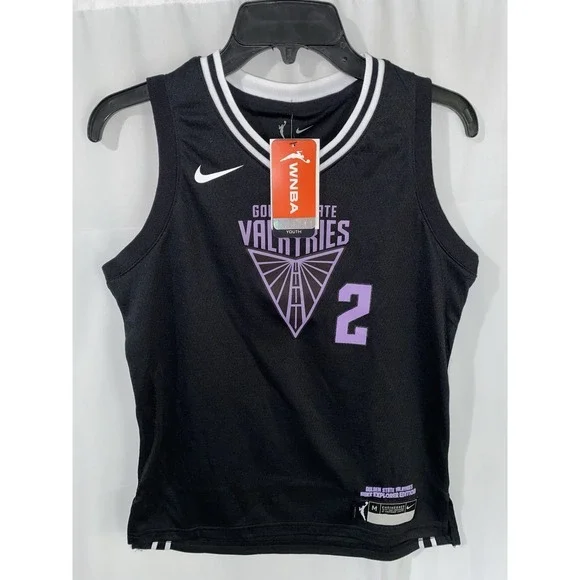 NWT Nike WNBA Golden State Valkyries Kaitlyn Chen‎ Explorer Jersey Youth Medium