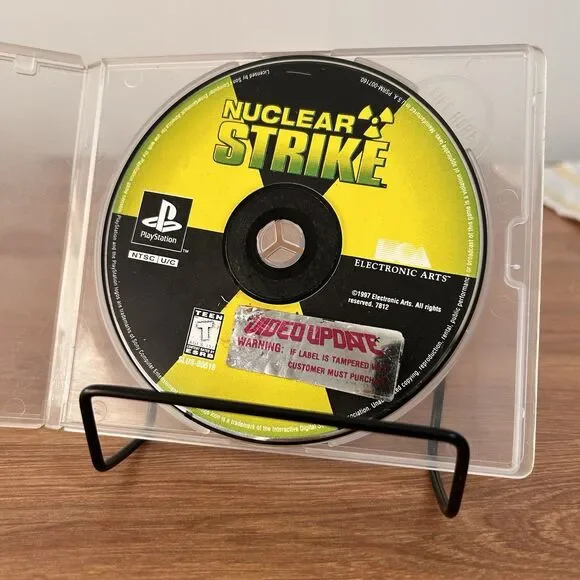 Nuclear Strike Sony PlayStation 1 PS1 Disc With Plastic Case