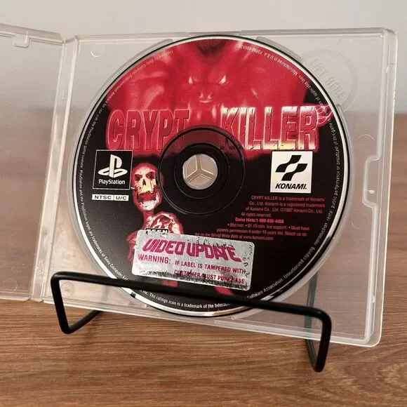 Crypt Killer (Sony PlayStation 1, 1997) PS1 Disc Only