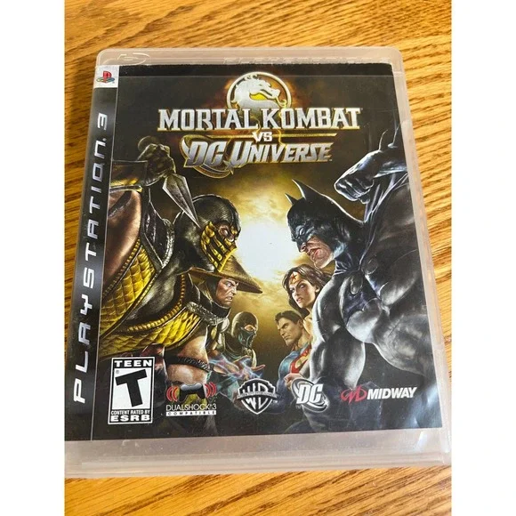 Mortal Kombat vs DC Universe Sony PlayStation 3 PS3 Fighting Game Batman Joker