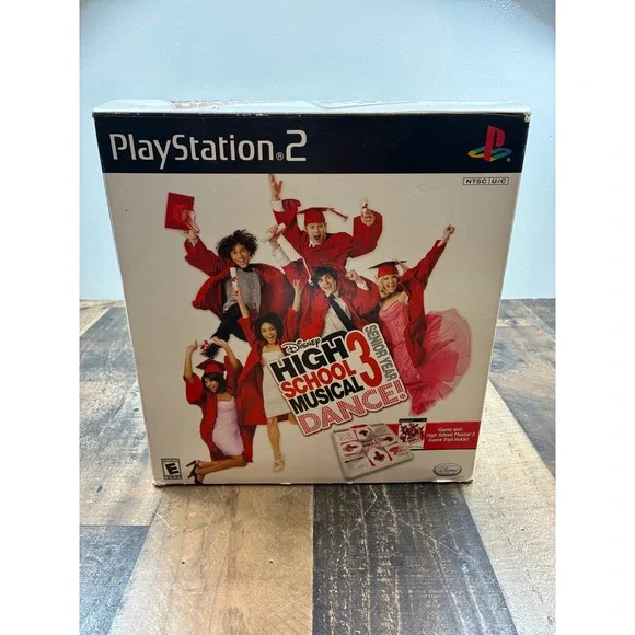 Disney High School Musical 3 Senior Year Dance PS2 Dance Pad Tested