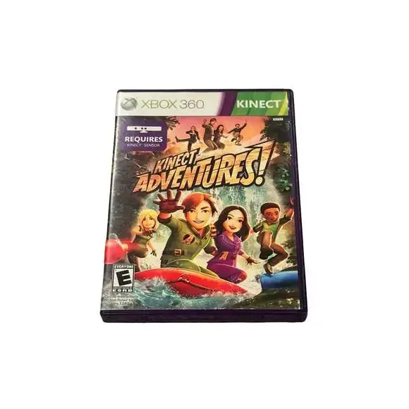 Kinect Adventures! Xbox 360 Game Complete with Case and Manual (CIB)