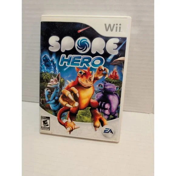 Spore Hero Wii Game With Manual And Case 2009