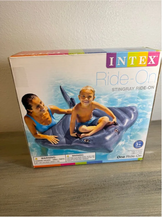 Intex Stingray Ride-On, 74\ X 57\