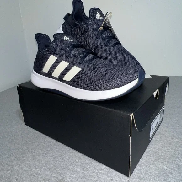 adidas Cloudfoam Pure SPW Sneaker Women's Size 9 Blue Sportswear Athletic IG3866