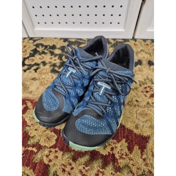 Merrell Trail Glove 4 Women's Blue Barefoot Running Shoes Size 8.5