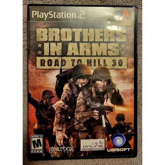 Brothers in Arms: Road to Hill 30 (Sony PlayStation 2, PS2, 2005) FAST SHIPPING
