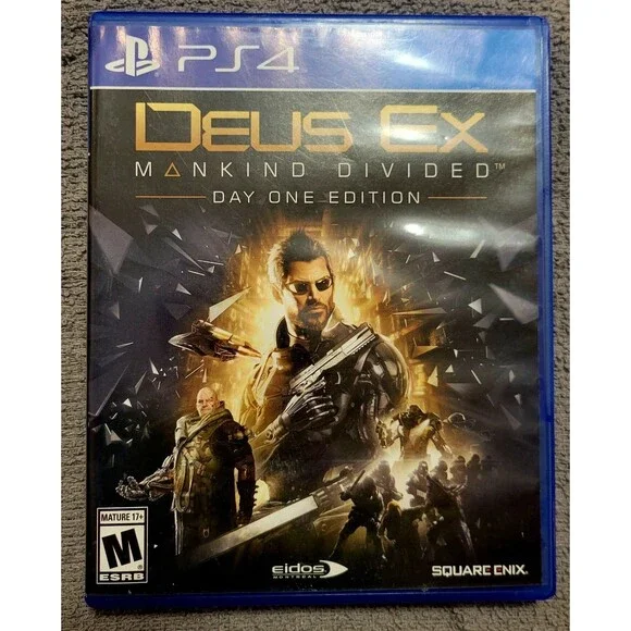 Deus Ex: Mankind Divided-Day One Edition (Sony PlayStation 4  PS4,CIB FAST SHIP