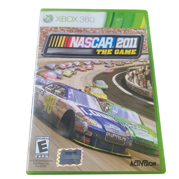 NASCAR 2011 The Game for Xbox 360 - Green Case