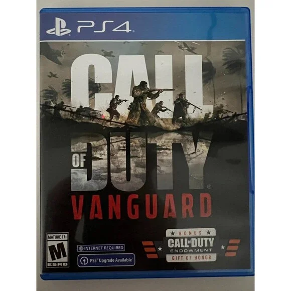 Playstation 4 Call of Duty Vanguard Game Rated M