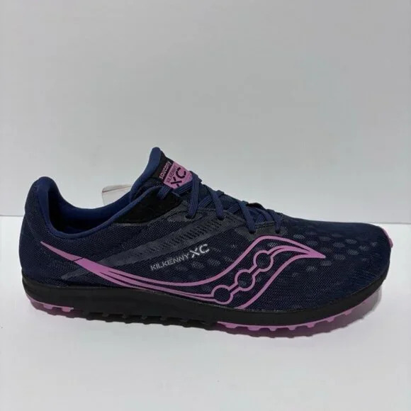 Saucony Women’s Kilkenny XC 9 Blue/Pink Running Shoes, Size 12 M