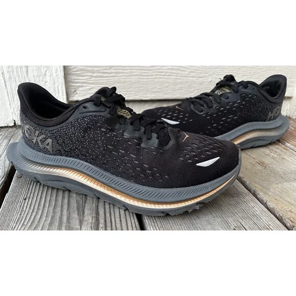 Hoka One One Kawana Women’s 6.5B Running Shoes Black/Copper
