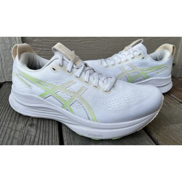 Asics Gel-Kayano 32 Women's 8.5 Running Shoes 1012B838 White/Seashell