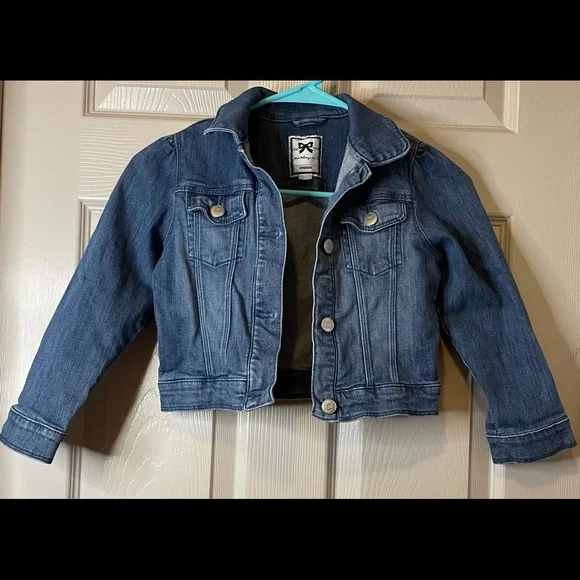 Gymboree Crop Blue Jean‎ Jacket Girl Size S (5-6)🌸