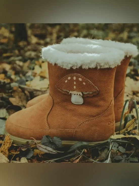 New In Box Toddler Donsje DUSK LINING Mushroom $179 Size 30 Euro, Size 12