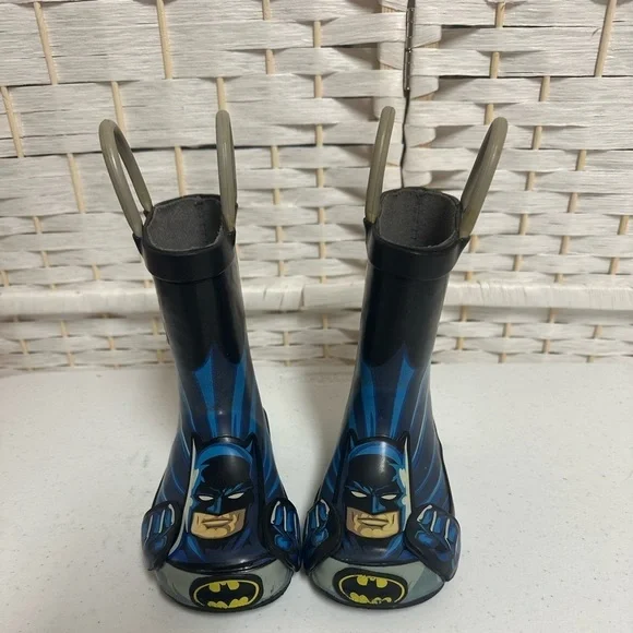 Western Chief kids Batman rain‎ boots size 7 good condition