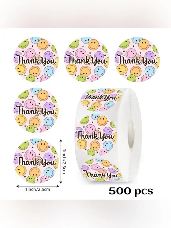 Thank you! Stickers 500 (: