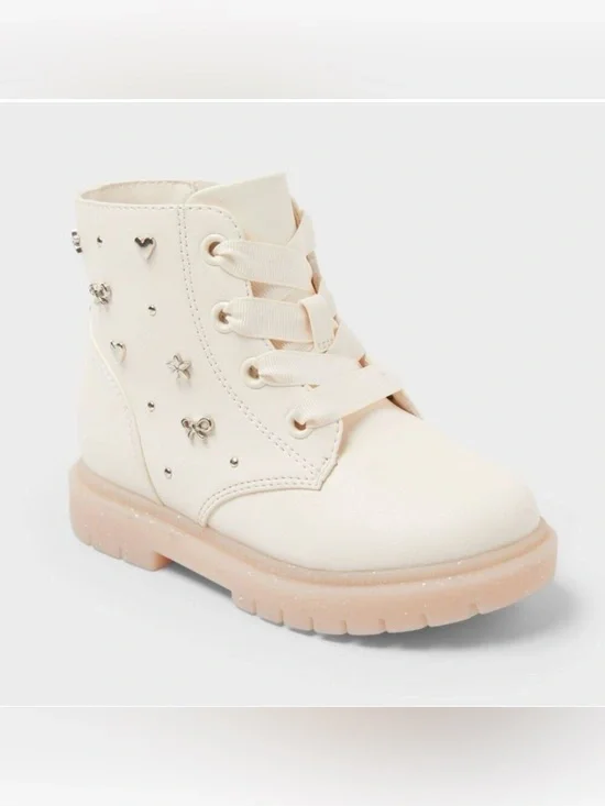 Cat & Jack Lace Up Amaya Boots
