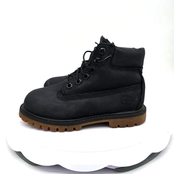 Timberland Shoes Youth 11C 6 Inch Premium Waterproof Boots Black