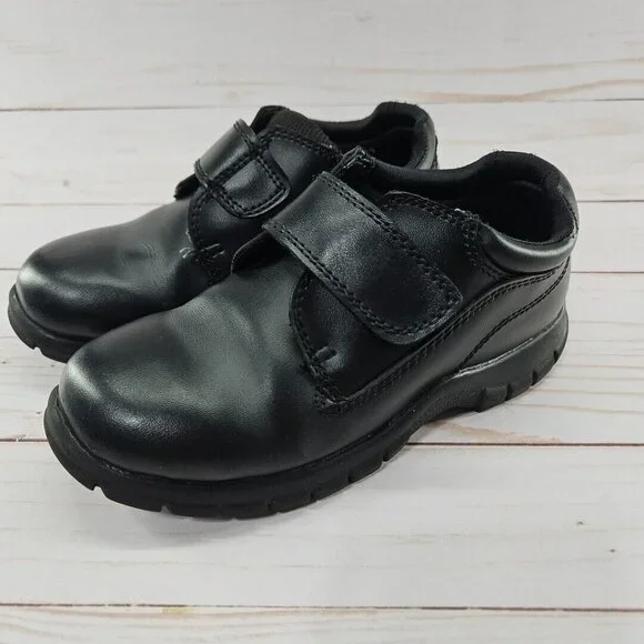 Smart‎ Fit Black Toddler Boys Dress Shoe Size 12.5 Strap Skid Resistant