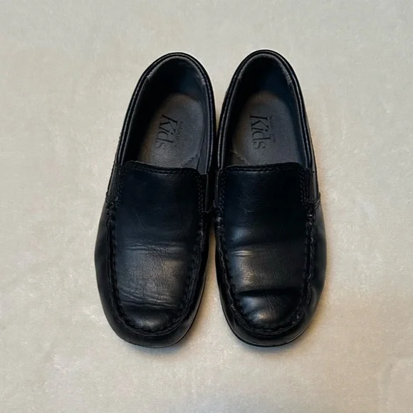 Kids Black Dress Shoes