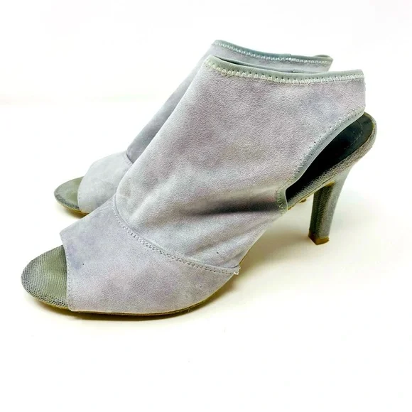 Elegant Gray Women's Heels Size 9.5