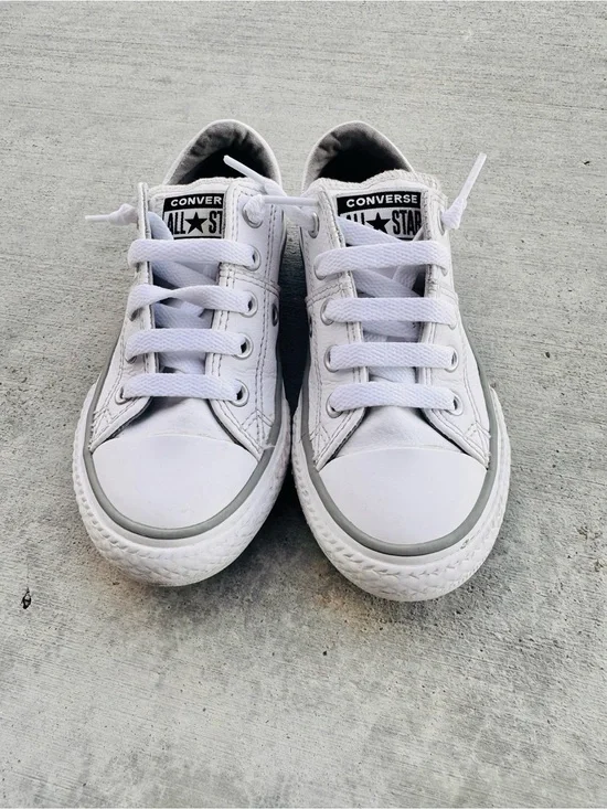Converse Kids White Low-Top Sneakers