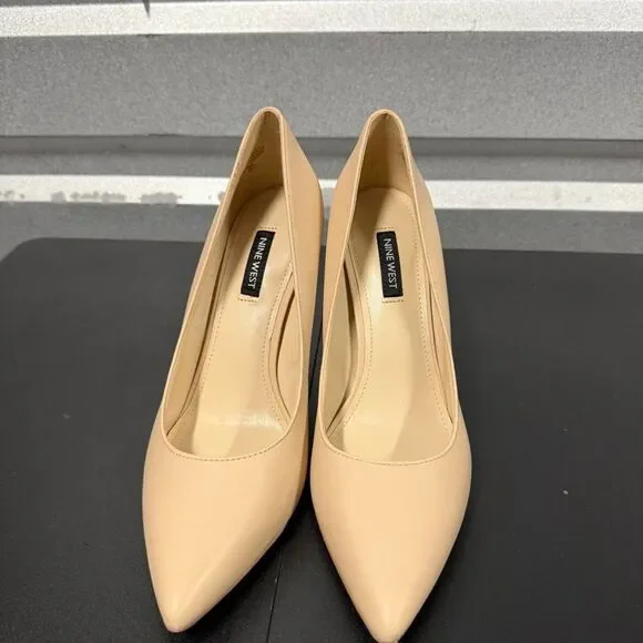 Nine-west Women's Tan and Cream Courts