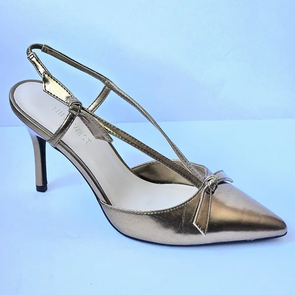 Nine West Bronze Slingback 4