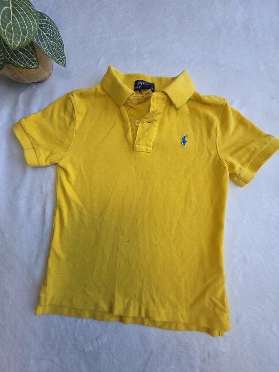 Ralph Lauren Boys Yellow Polo