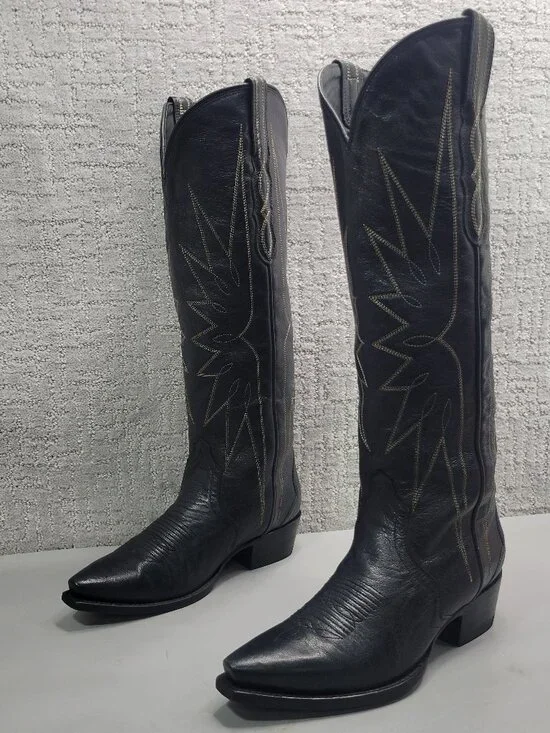 Tecovas The Loretta Women's Size US 7B Midnight Cowgirl Boots.