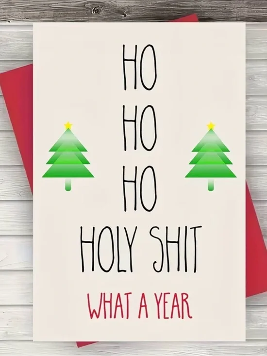 Funny Holiday Greeting Card