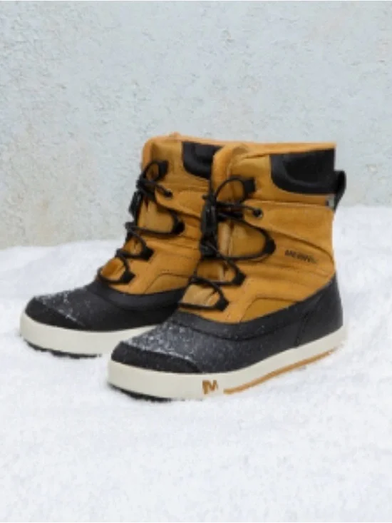 Merrell Snow Bank 2.0 Waterproof Snow Boot, youth size 3
