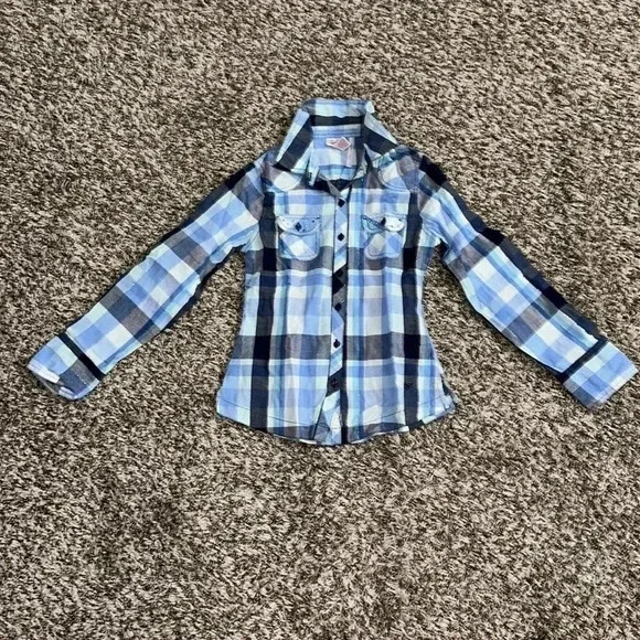 Justice Girls Flannel T-Shirt