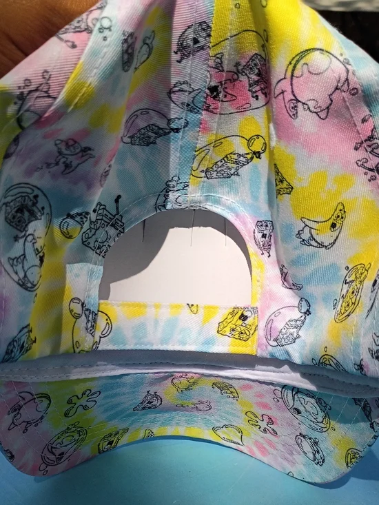 Justice White Tank Top with Pastel Multicolor Accents