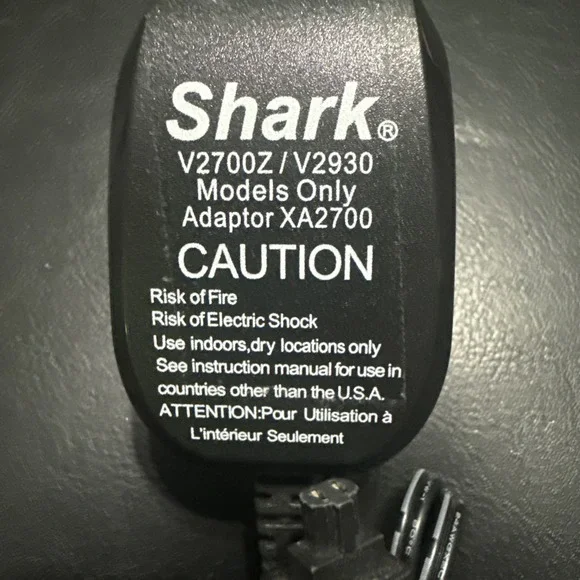 For Shark XA2700 V2700Z Floor Carpet Sweeper Charger Power Cord for Shark XA2700