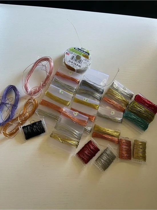 Assorted Metallic Craft Wire